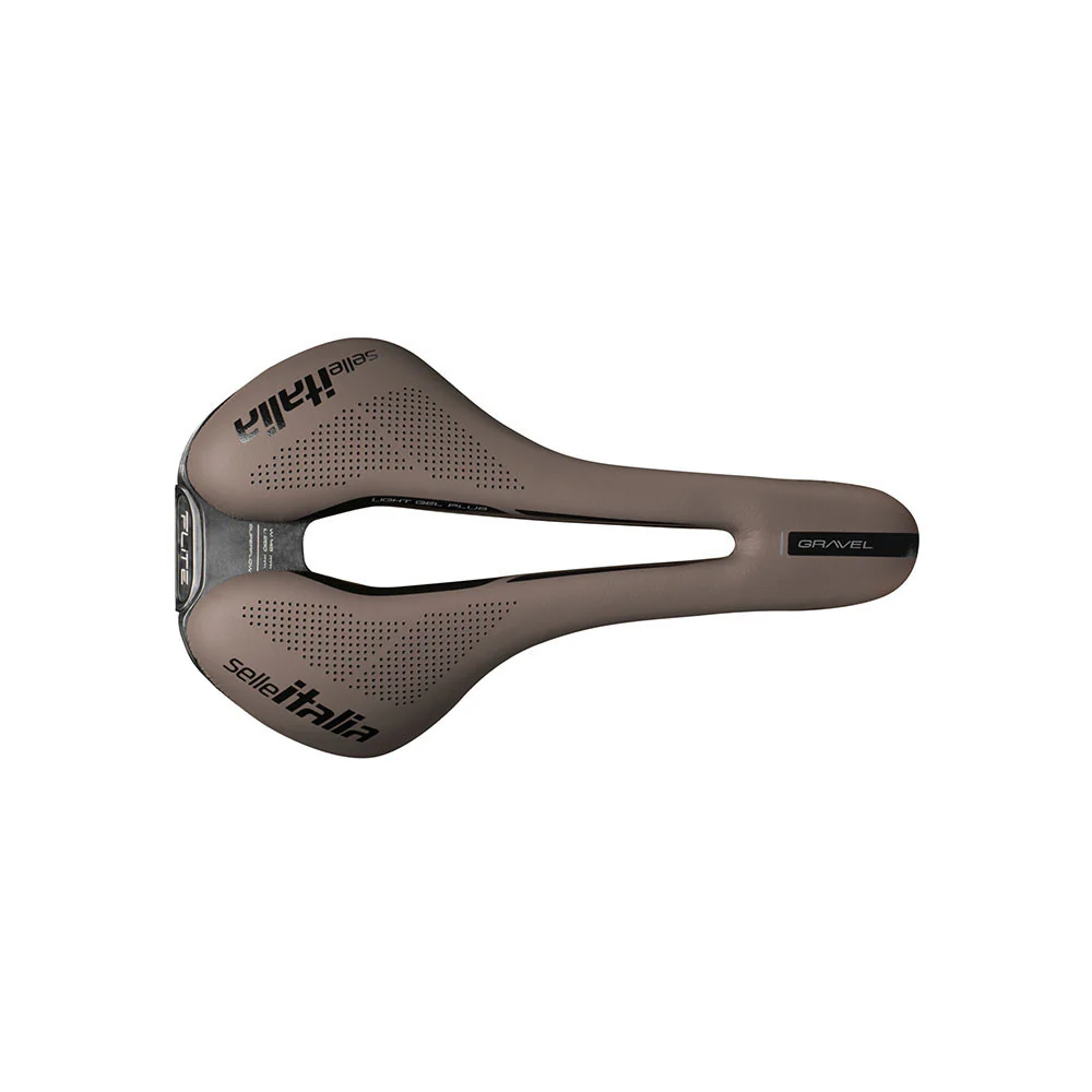 Selle SELLE ITALIA FLITE BOOST GRAVEL SUPERFLOW S Rails TI316 Marron - Image 3