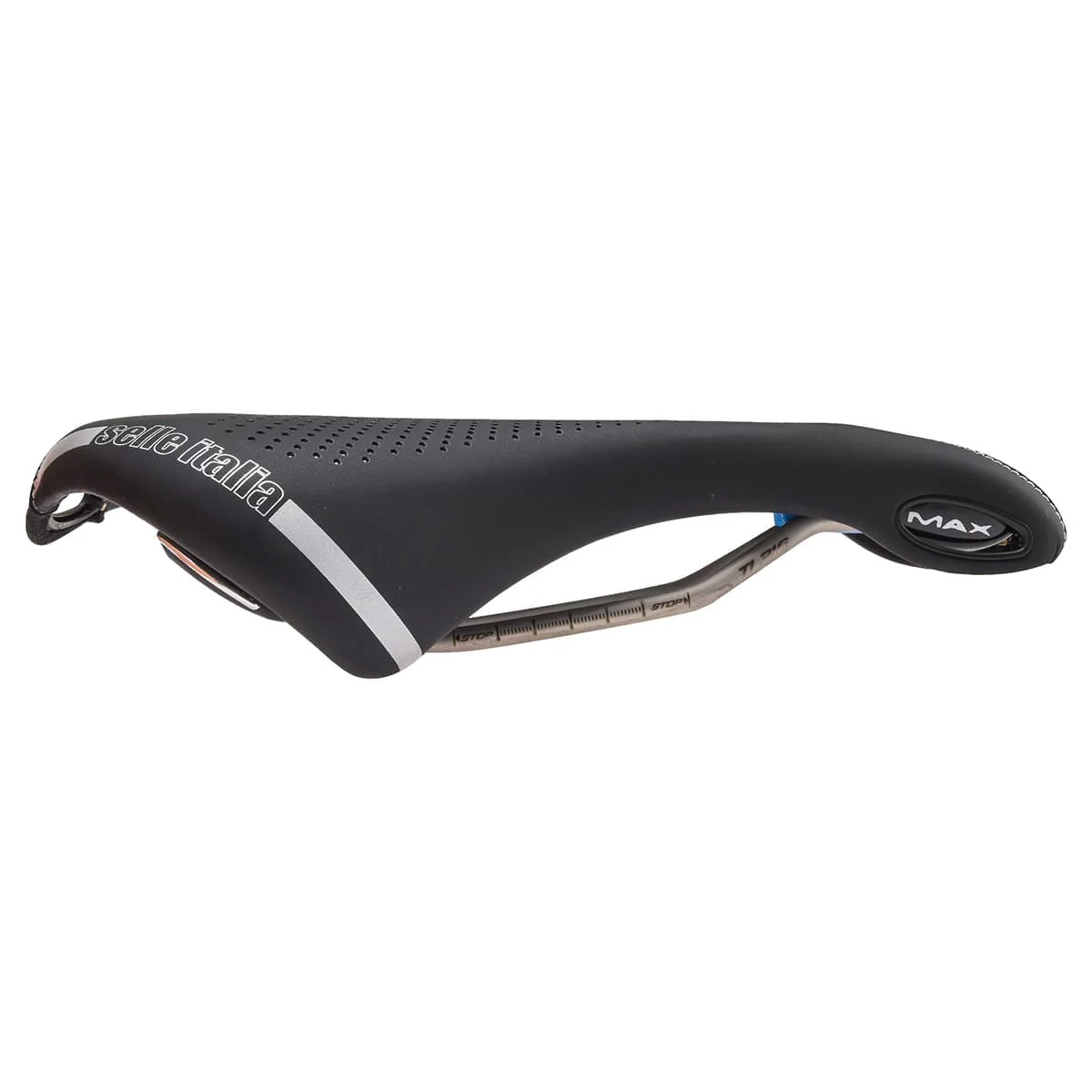 Selle SELLE ITALIA MAX FLITE GEL SUPERFLOW L Rails TI316 - Image 2