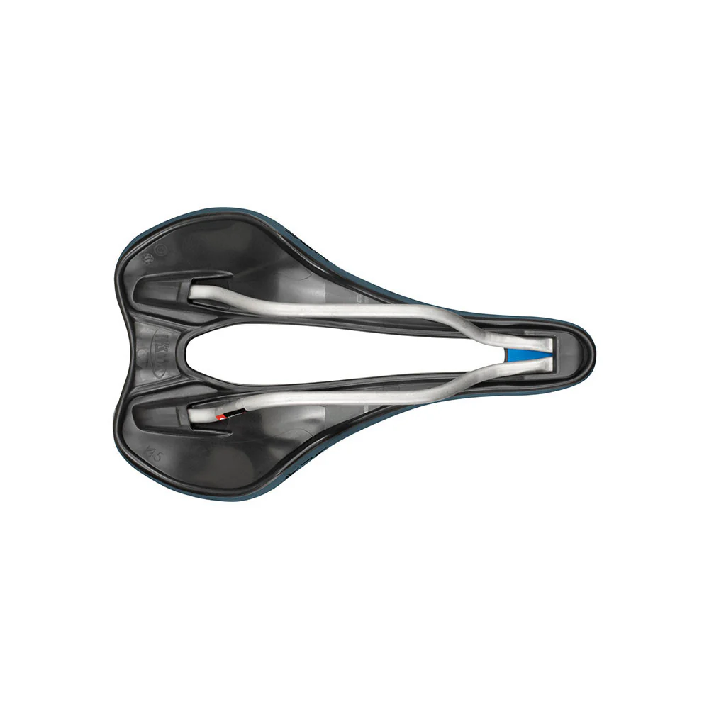 Selle SELLE ITALIA SLR BOOST GRAVEL SUPERFLOW L Rails TI316 Bleu - Image 4