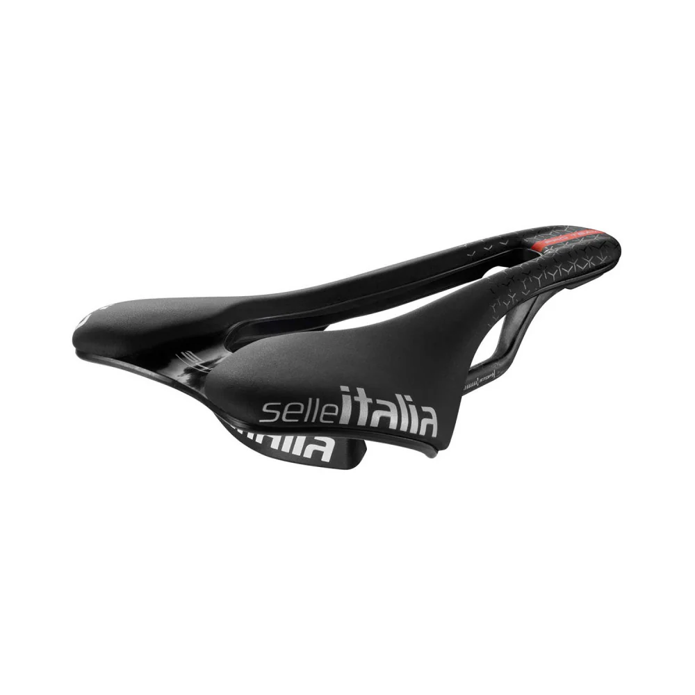 Selle SELLE ITALIA SLR BOOST SUPERFLOW PRO TEAM 6.1 S Rails Carbone Noir - Image 2