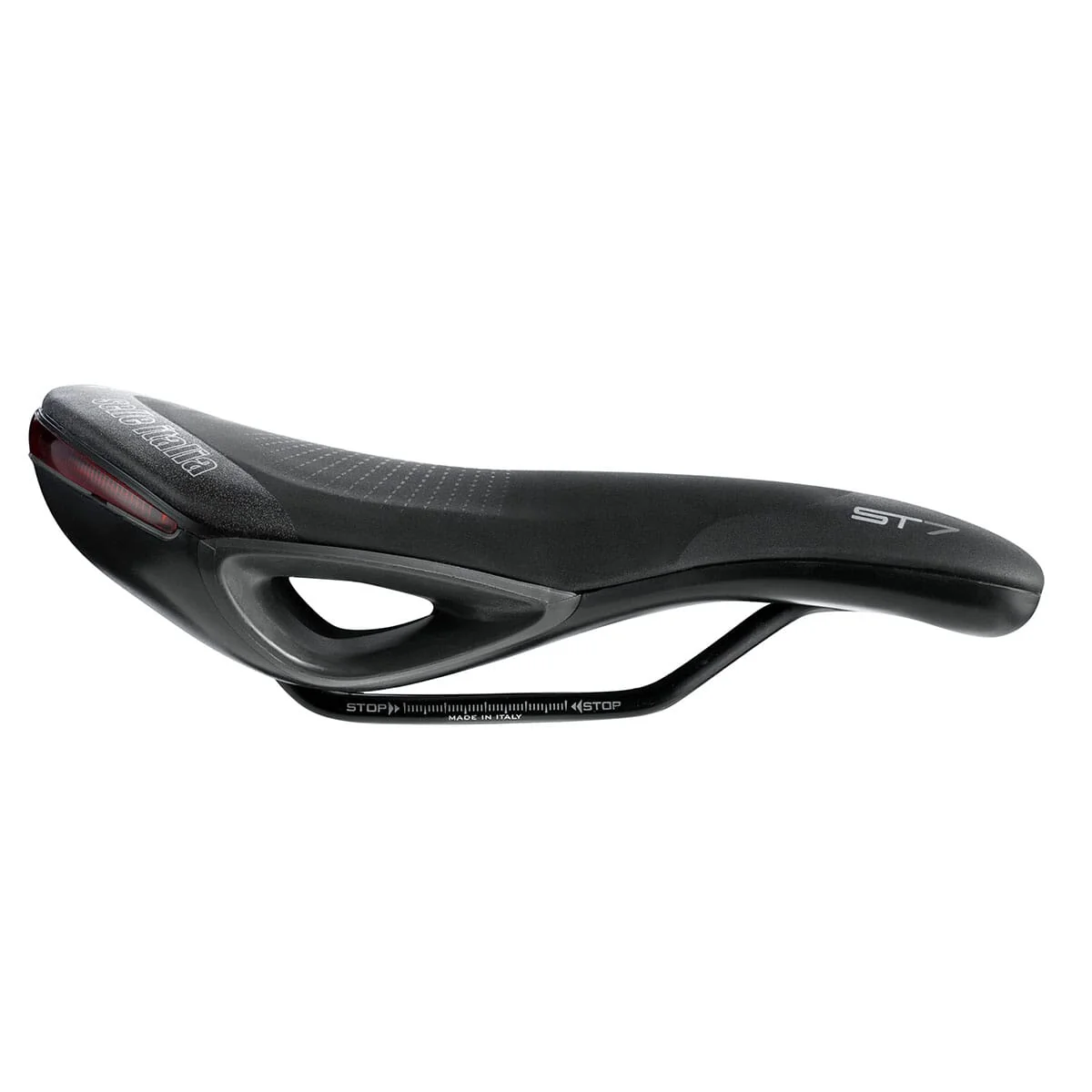 Selle SELLE ITALIA ST 7 VISION SUPERFLOW L Rails Fec Noir/Gris - Image 2