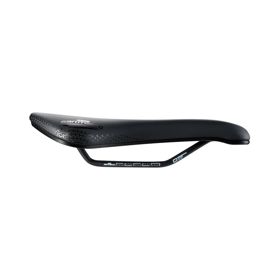 Selle SAN MARCO ASPIDE SHORT COMFORT OPEN-FIT DYNAMIC L3 Largeur 155mm Rails Manganèse - Image 2