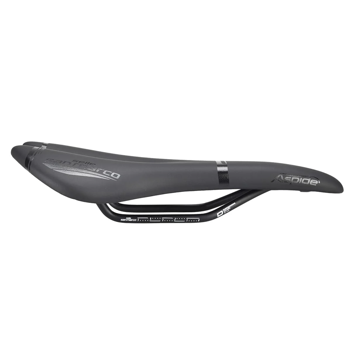 Selle SAN MARCO ASPIDE FULL FIT DYNAMIC WIDE Rails Manganèse - Image 2