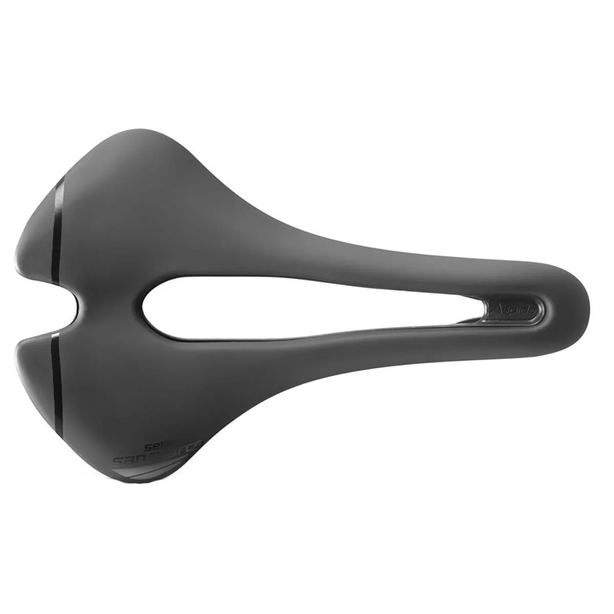 Selle SAN MARCO ASPIDE SHORT OPEN-FIT SPORT WIDE Rails Acier