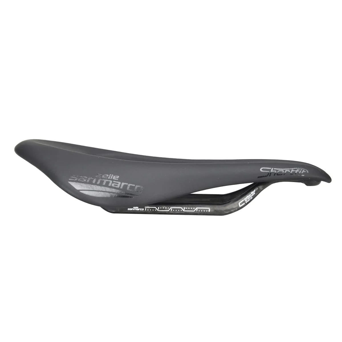 Selle SAN MARCO SHORTFIT OPEN FIT SUPERLEGGERA WIDE Rails Carbone - Image 2