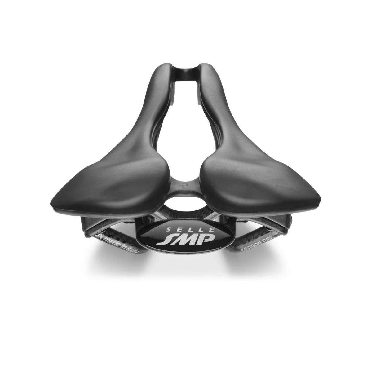 Selle SMP EVO20C Largeur 140mm Rails Carbone Noir - Image 2