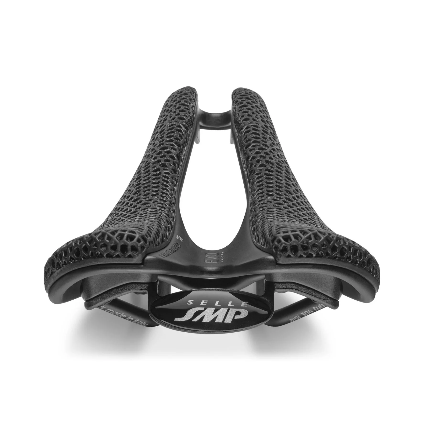 Selle SMP EVO 3D Rails Inox Noir - Image 4