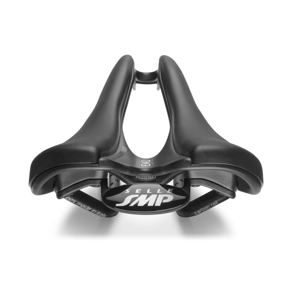 Selle SMP EVO PLUS Largeur 140mm Rails Carbone Noir - Image 4