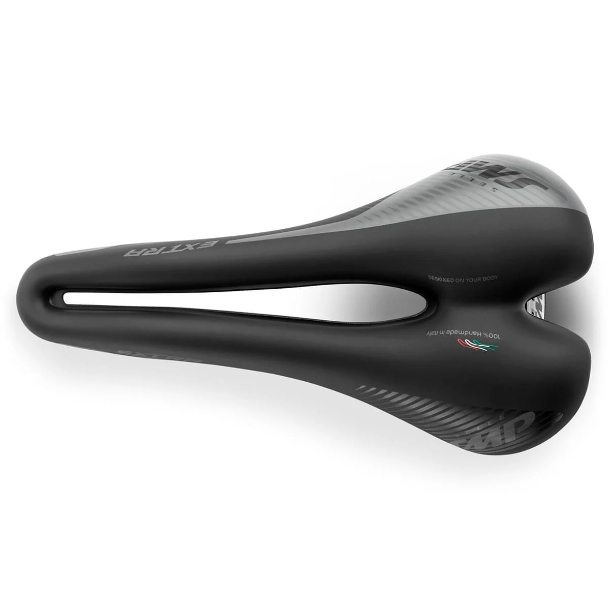 Selle SMP EXTRA Largeur 140mm Rails Acier Noir - Image 3