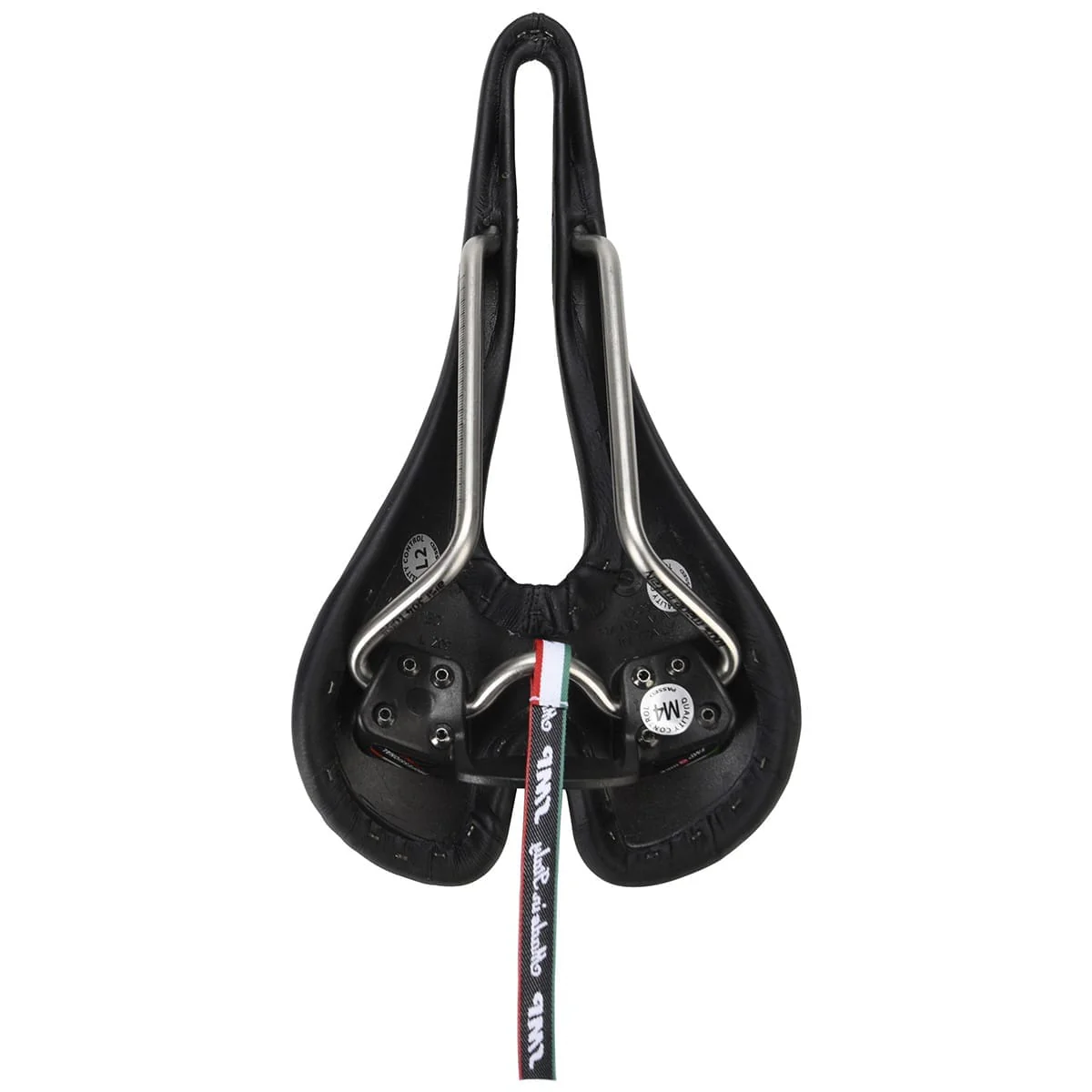 Selle SMP LITE 209 Largeur 139mm Rails Inox Noir - Image 5