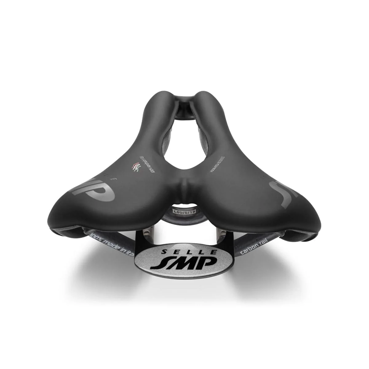 Selle SMP VT20 Largeur 142mm Rails Carbone Noir - Image 4