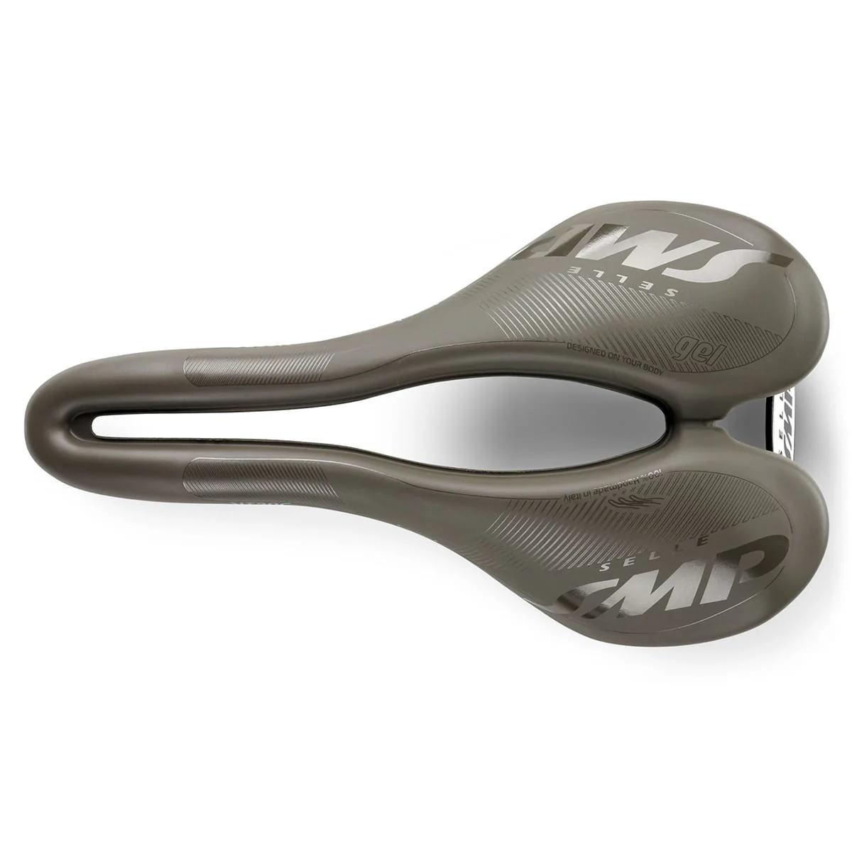 Selle SMP VT20C GEL Largeur 144mm Rails Carbone Marron - Image 3