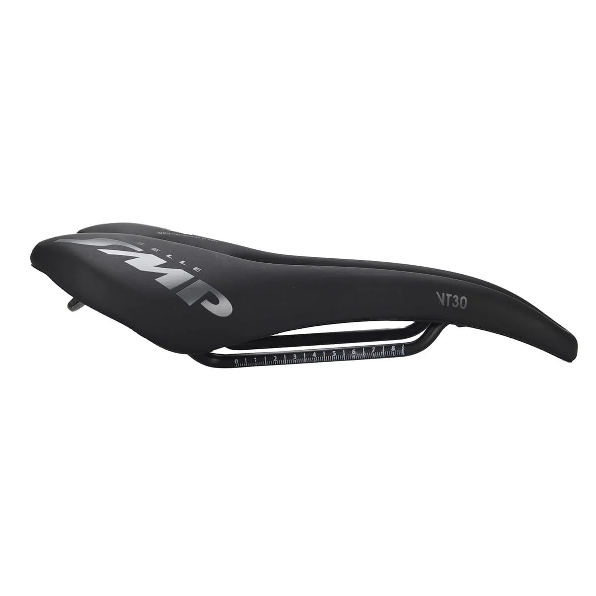 Selle SMP VT30 Largeur 155mm Rails Acier Noir - Image 2