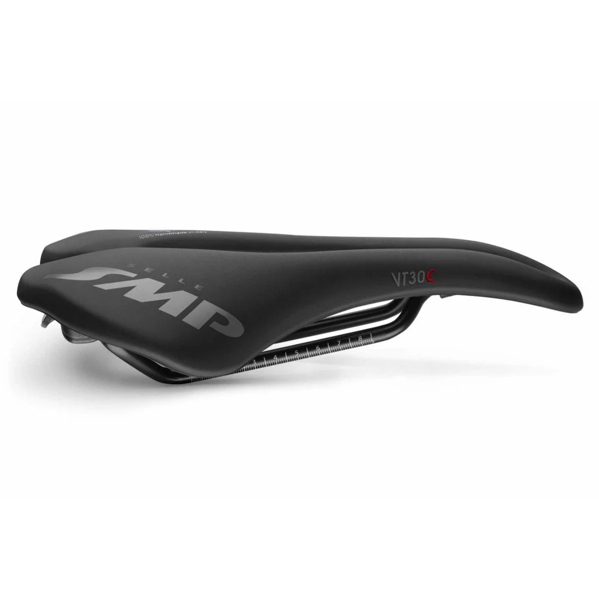 Selle SMP VT30C Largeur 155mm Rails Carbone Noir - Image 2