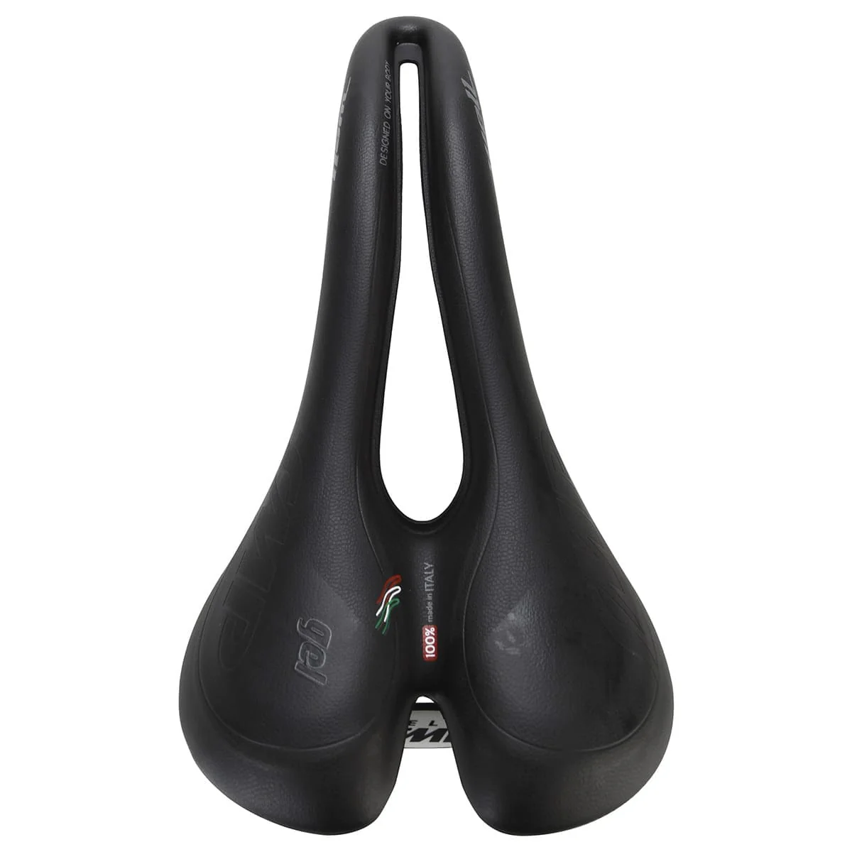Selle SMP WELL GEL Largeur 144mm Rails Acier Noir - Image 2