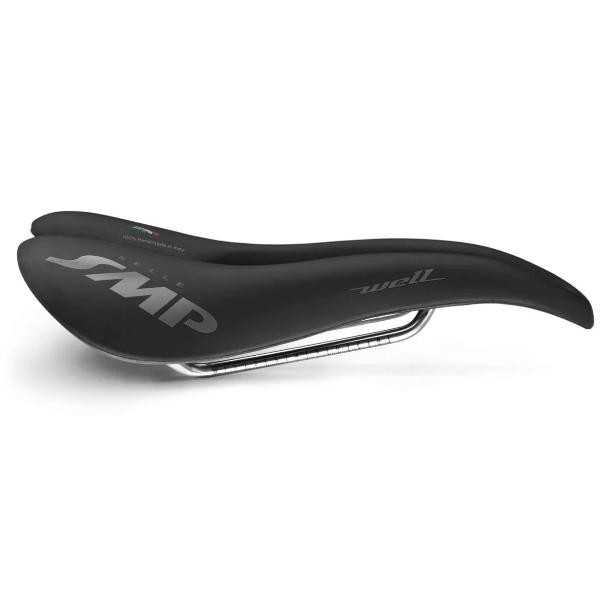 Selle SMP WELL Largeur 144mm Rails Acier Noir - Image 2