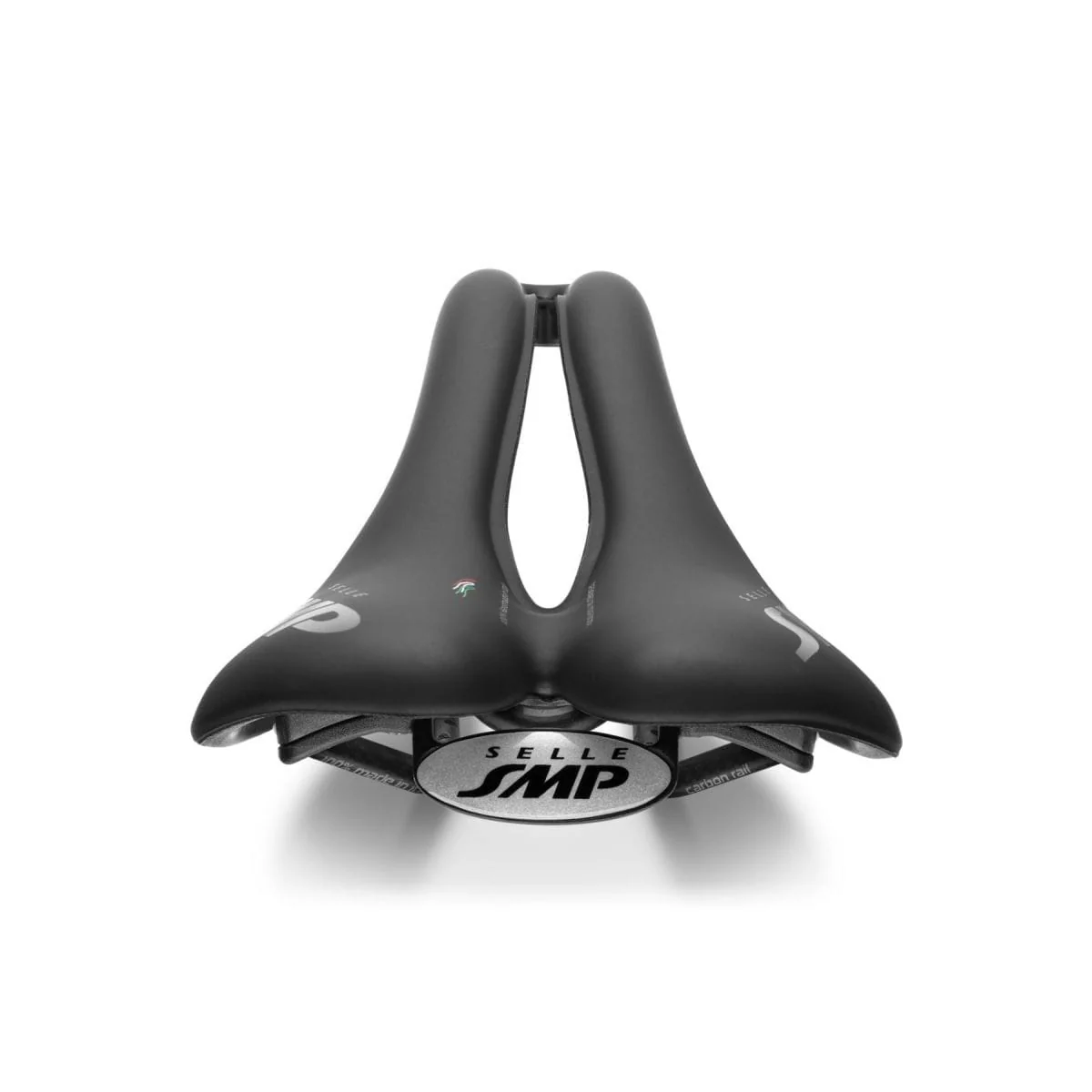 Selle SMP WELL S Largeur 138mm Rails Carbone Noir - Image 4