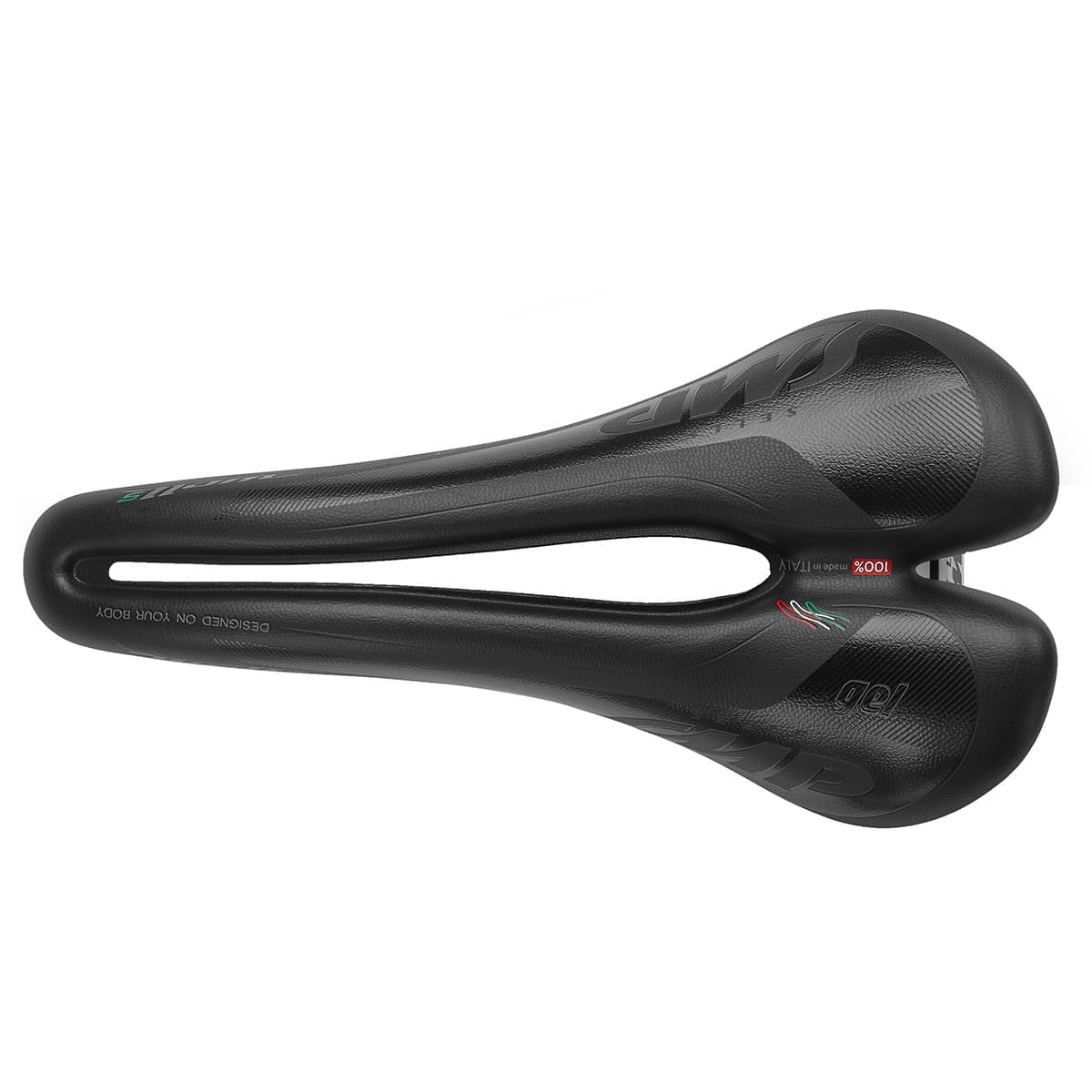 Selle SMP WELLE S GEL Largeur 138mm Rails Acier Noir - Image 2