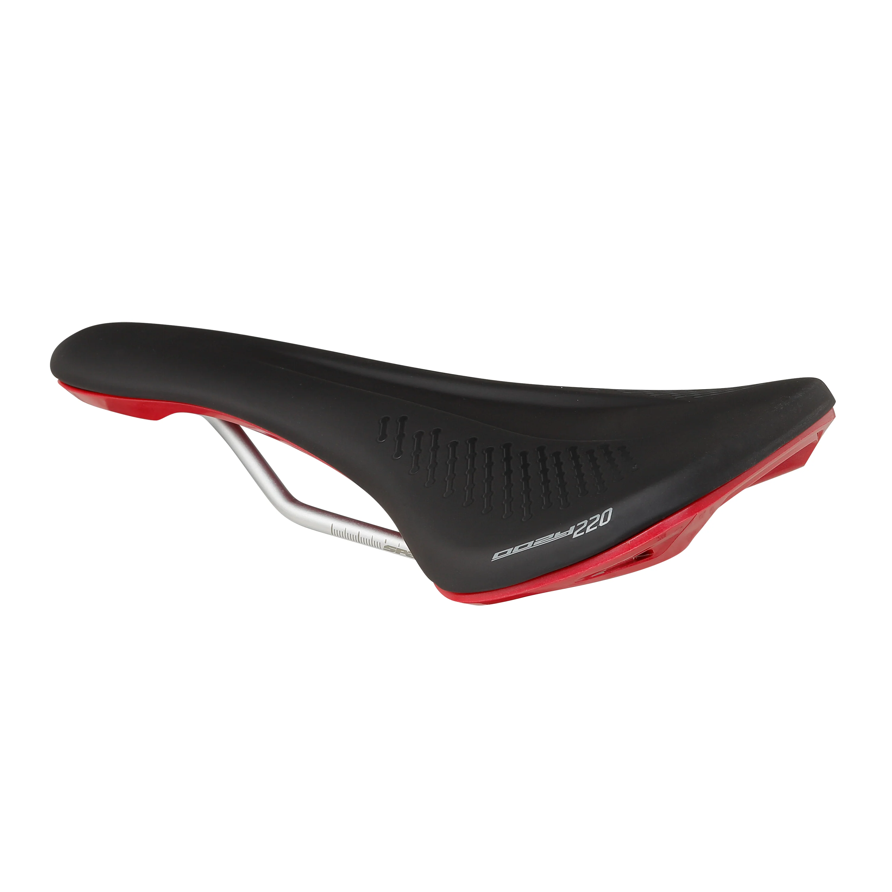 Selle SPANK OOZY 220 144mm Rails CrN/Ti Rouge - Image 2