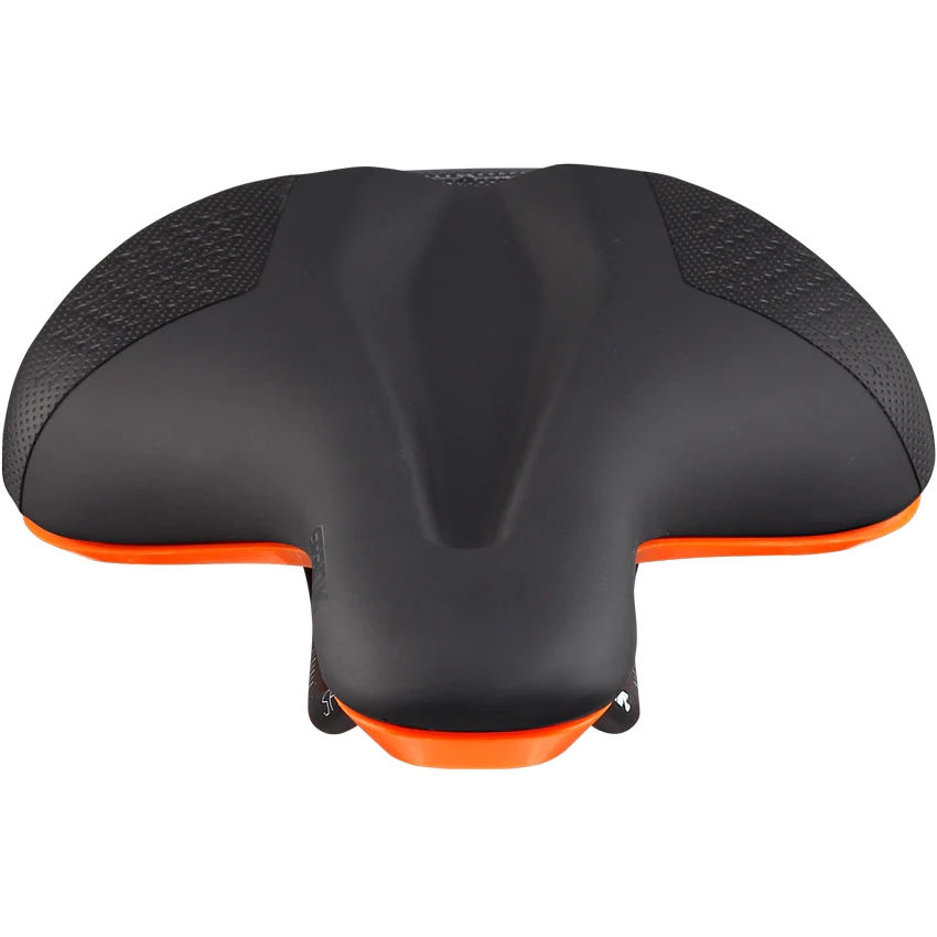 Selle SPANK OOZY 280 144mm Rails CrMo Orange - Image 5