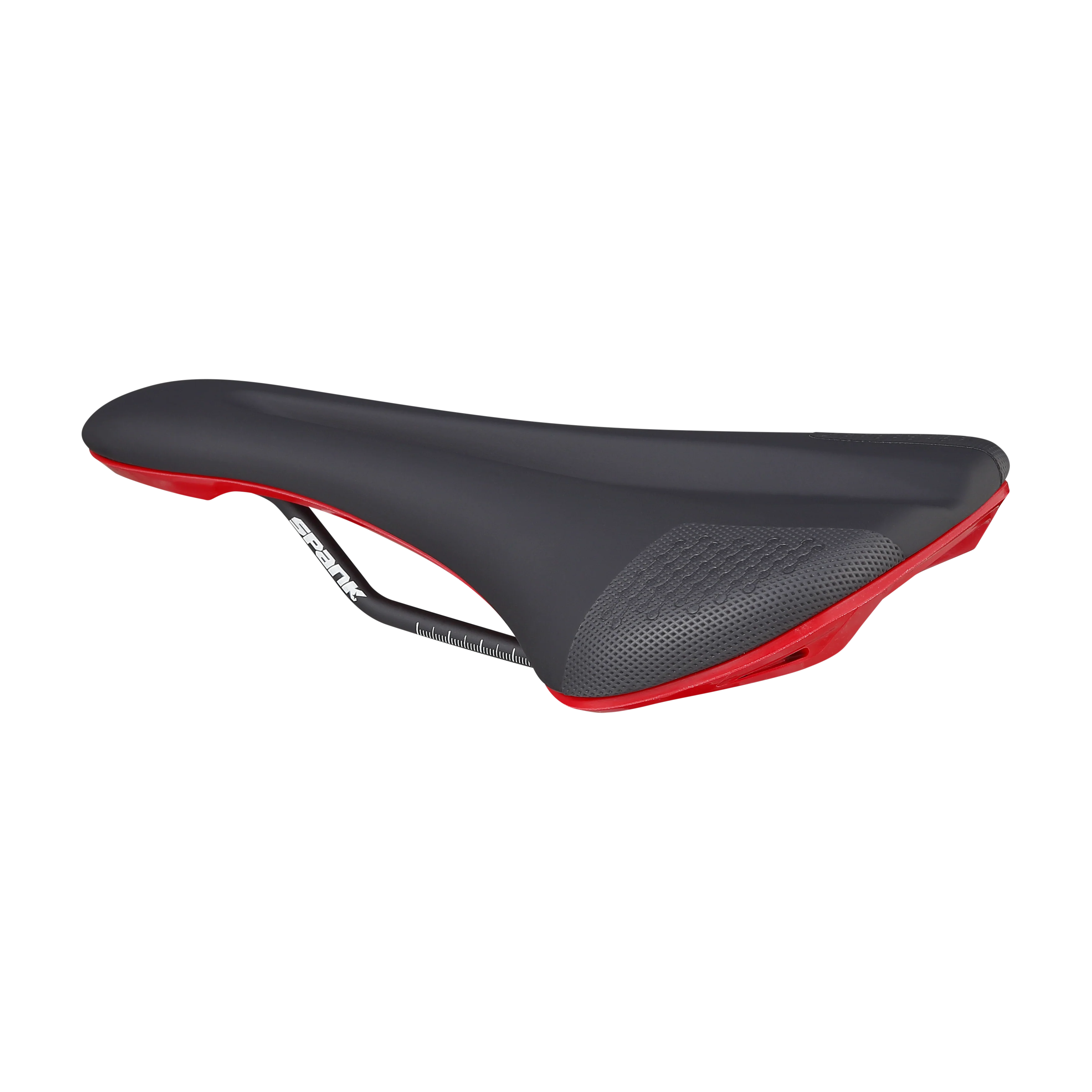 Selle SPANK OOZY 280 144mm Rails CrMo Rouge - Image 2