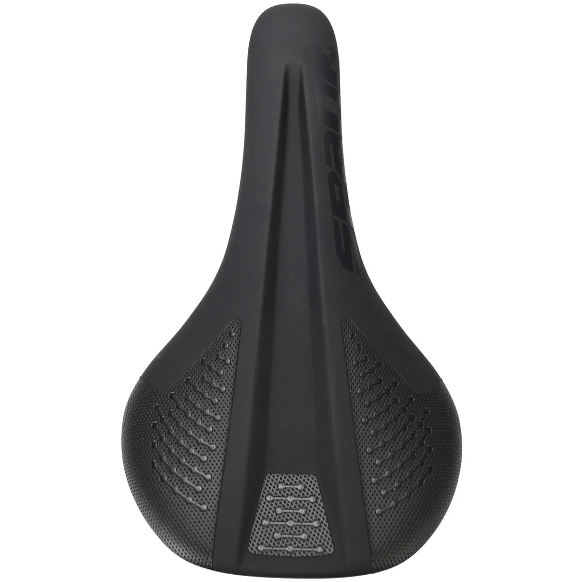 Selle SPANK SPIKE 160 Cuir Rails CrMo Bleu - Image 5
