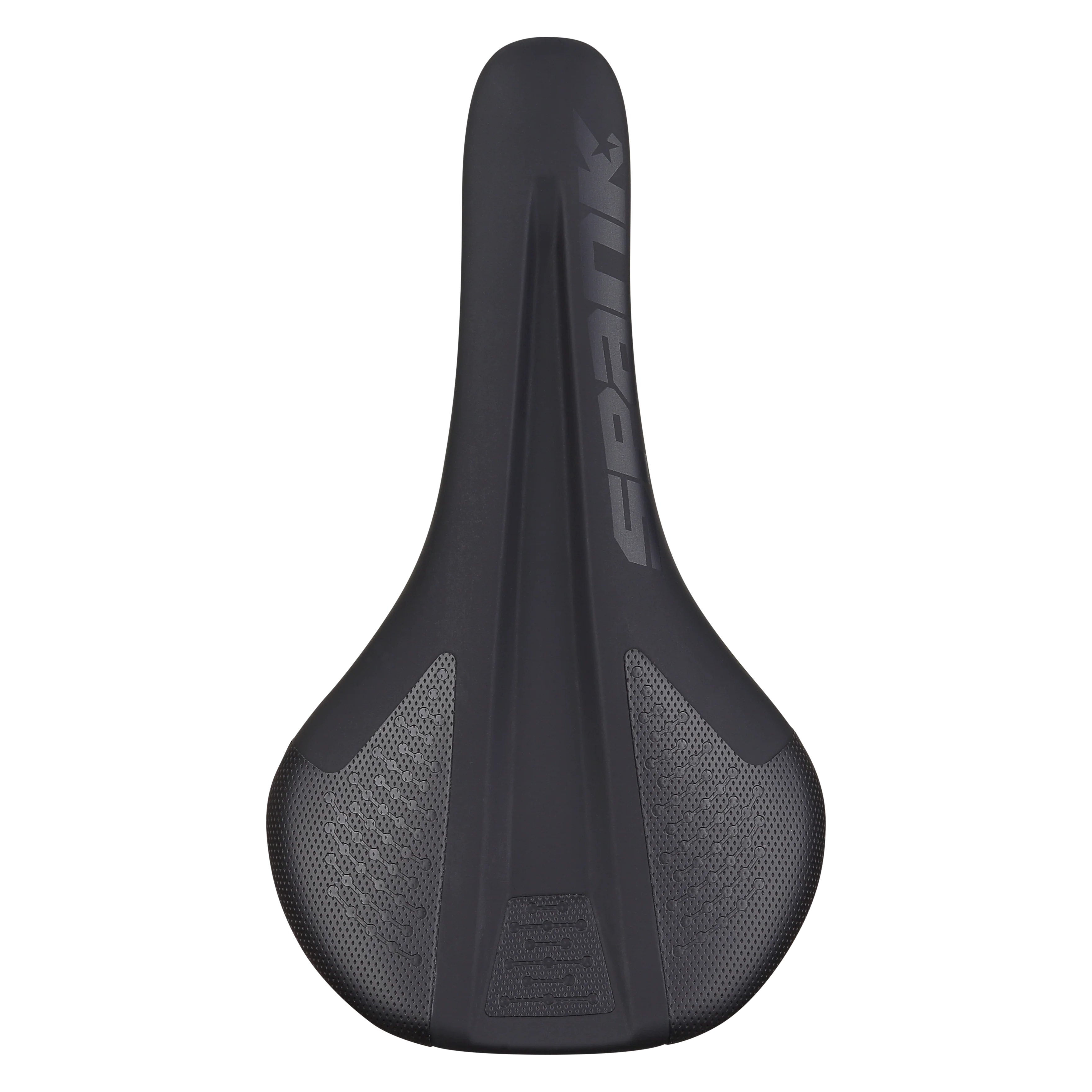 Selle SPANK SPIKE 160 Cuir Rails CrMo LTD GG Noir - Image 4