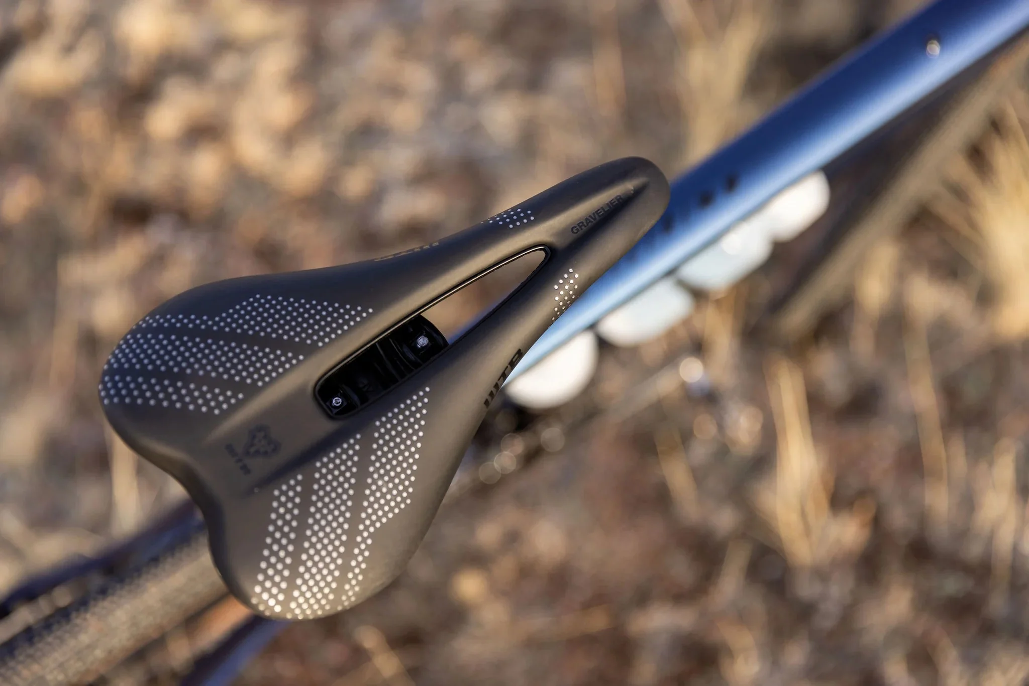 Selle WTB GRAVELIER Medium 140mm Rails Carbone Noir - Image 3
