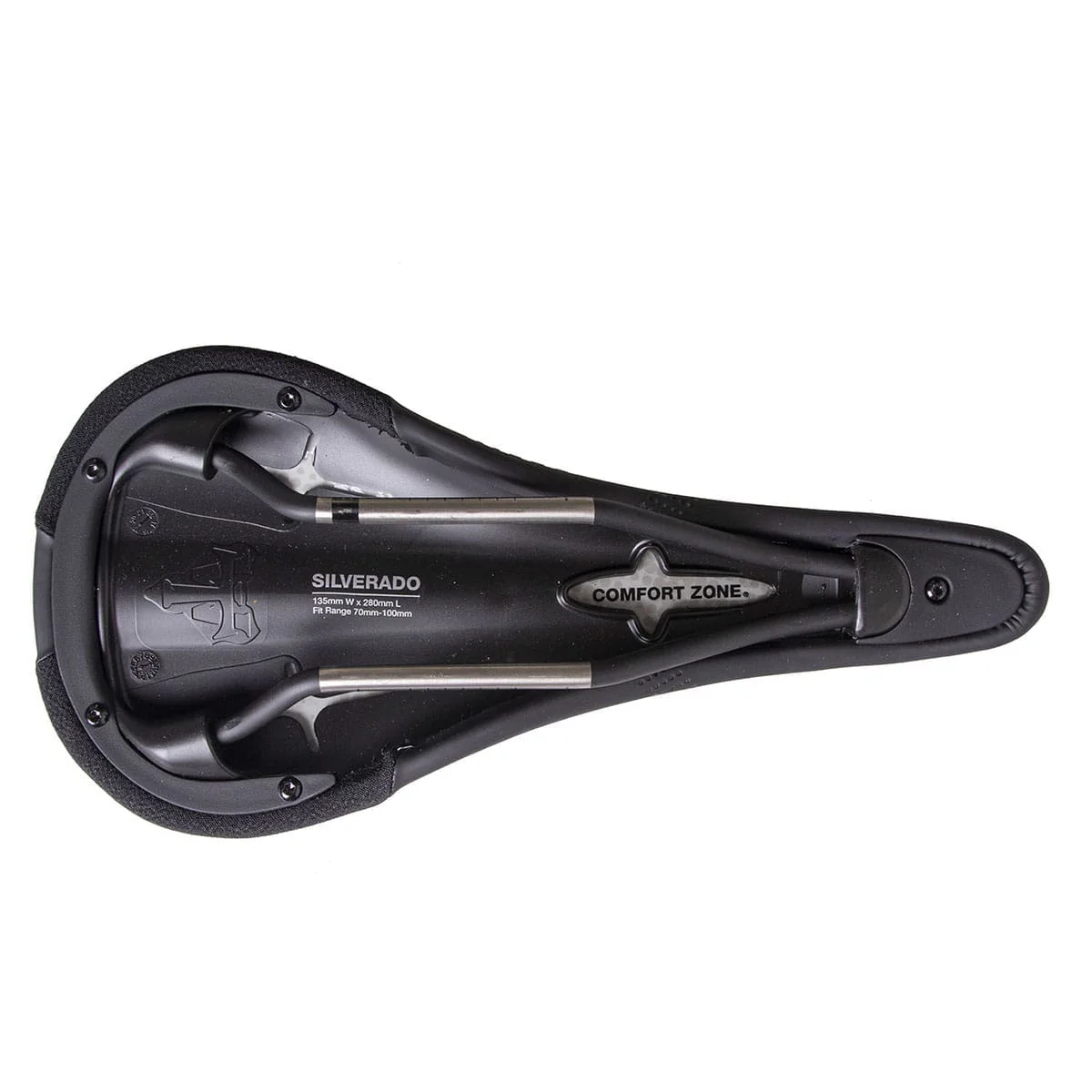 Selle WTB SILVERADO 135mm Rails Titane Noir - Image 4