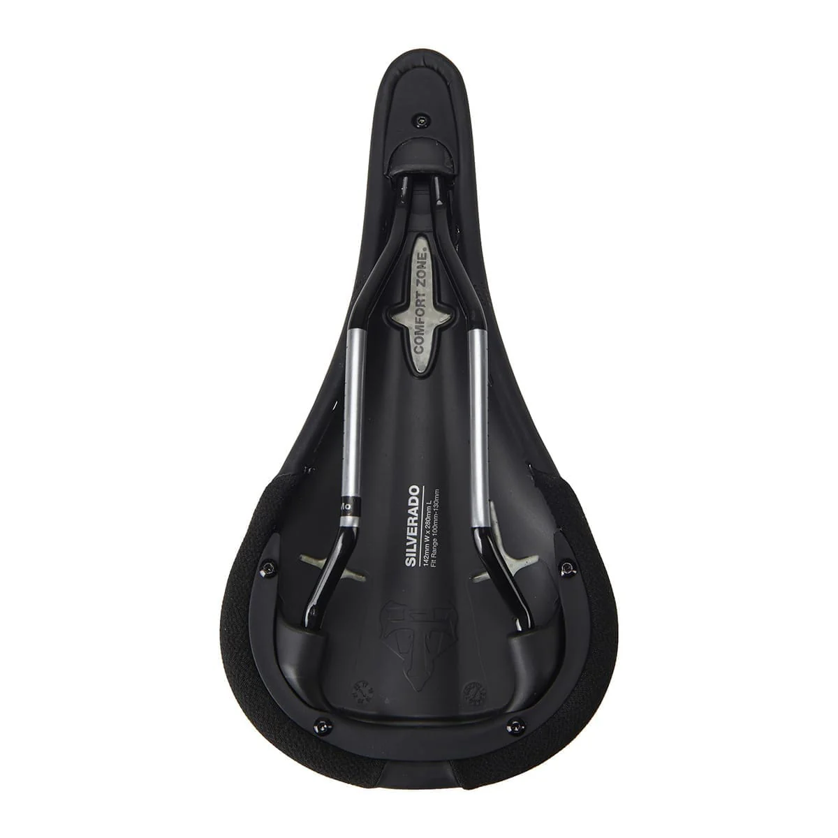 Selle WTB SILVERADO 142mm Rails CrMo Noir - Image 4