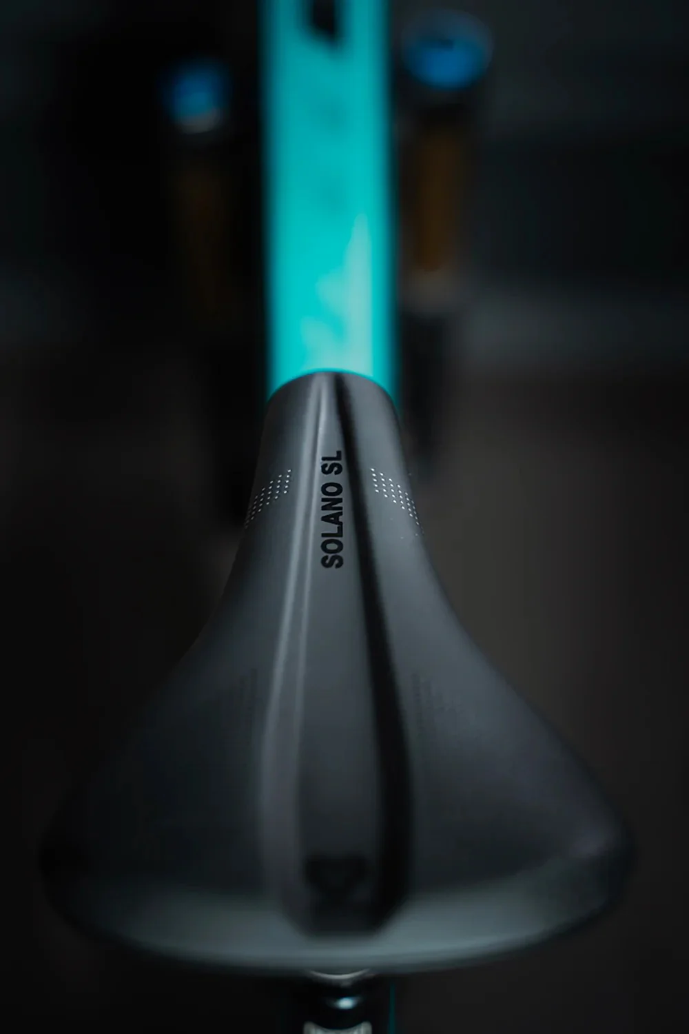 Selle WTB SOLANO SL FUSION Wide 157mm Rails Carbone Noir - Image 3