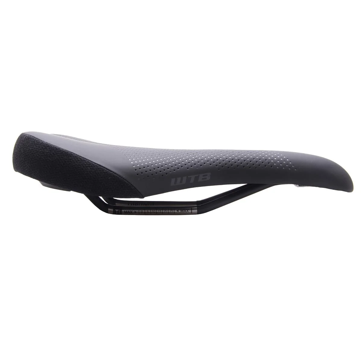 Selle WTB VOLT 135mm Rails Titane Noir - Image 2