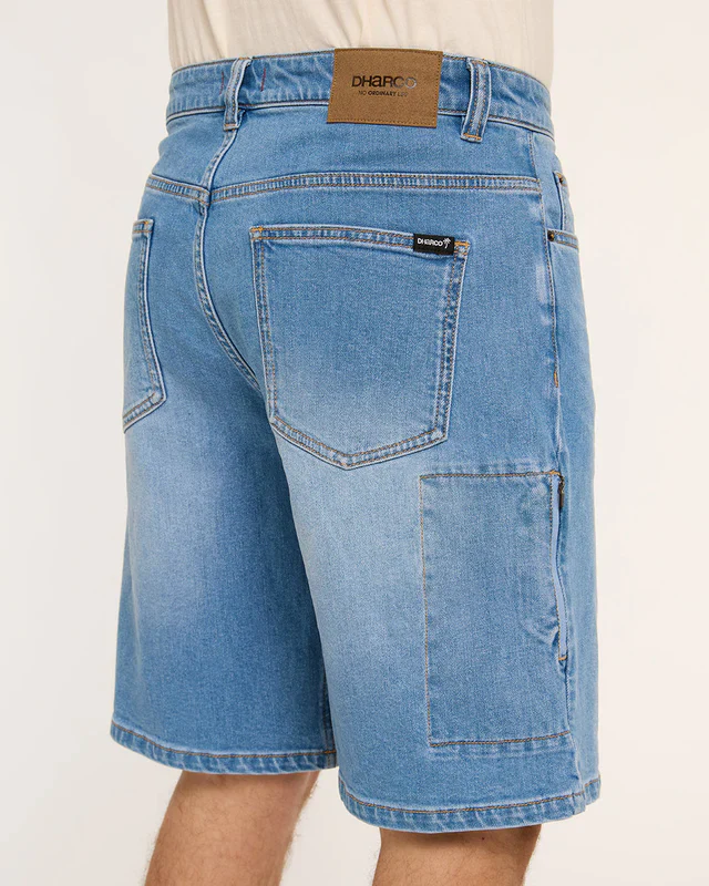 Short DHARCO JORT UNISEX COASTAL WASH Bleu - Image 2