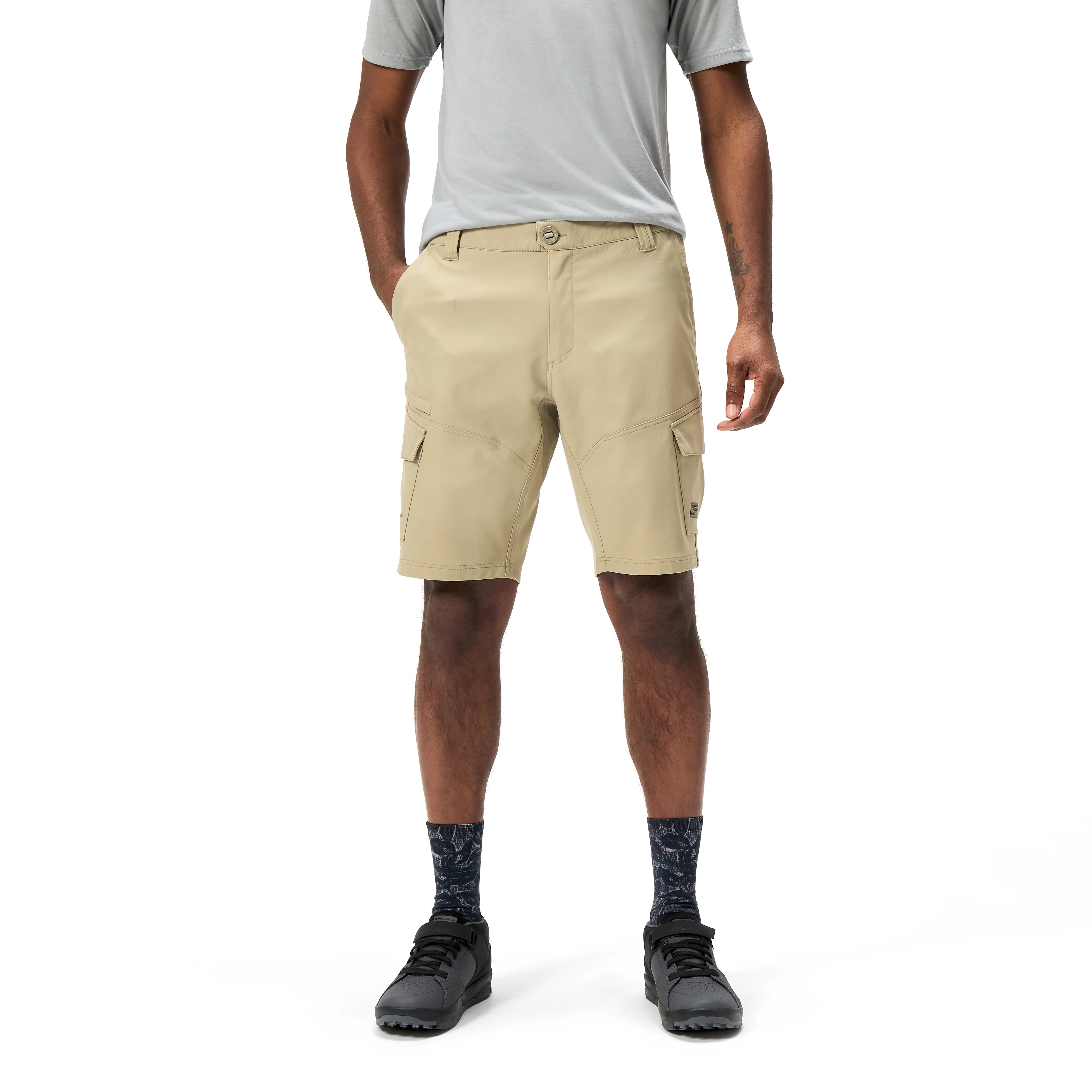 Short ENDURA LOOP CARGO Beige - Image 12