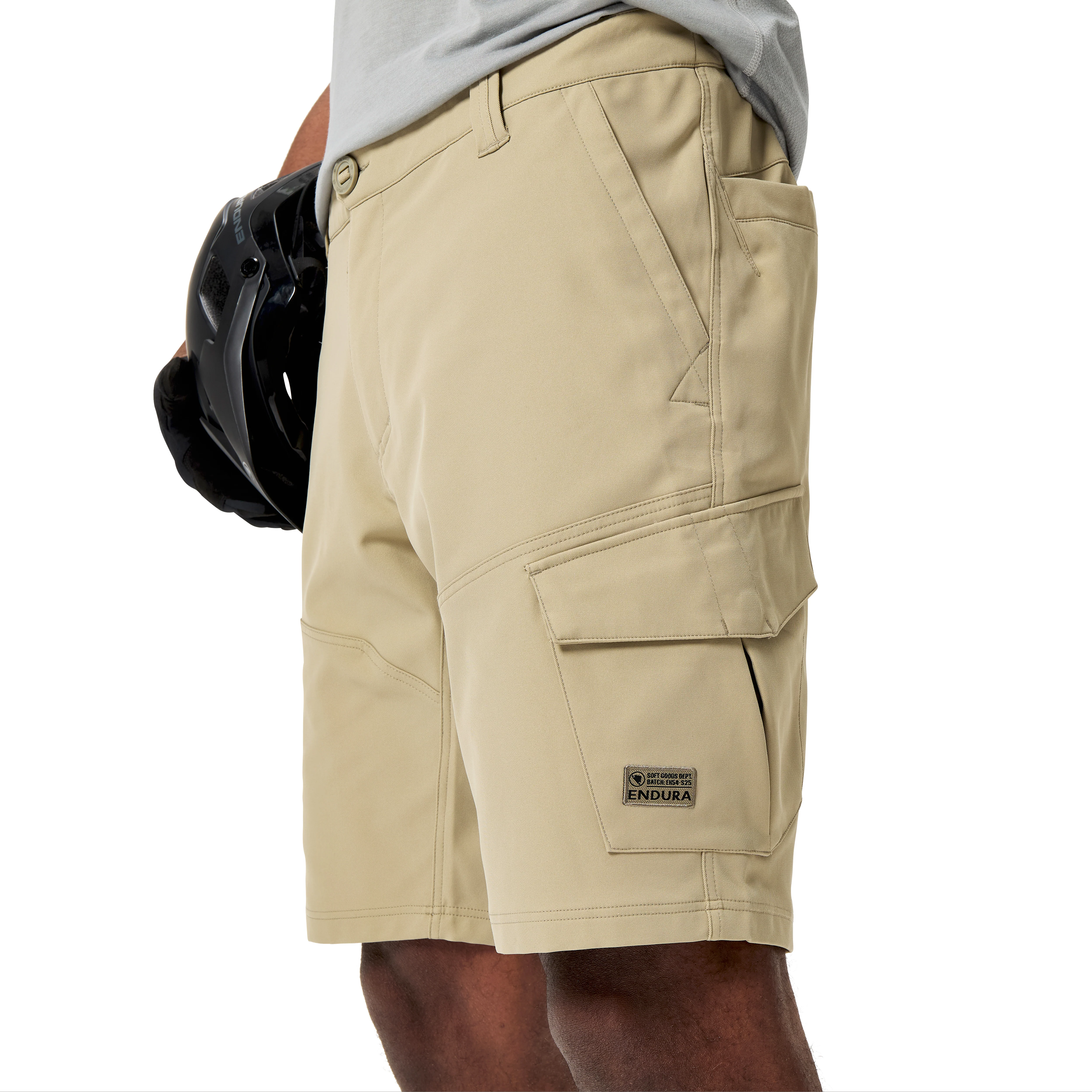 Short ENDURA LOOP CARGO Beige - Image 7