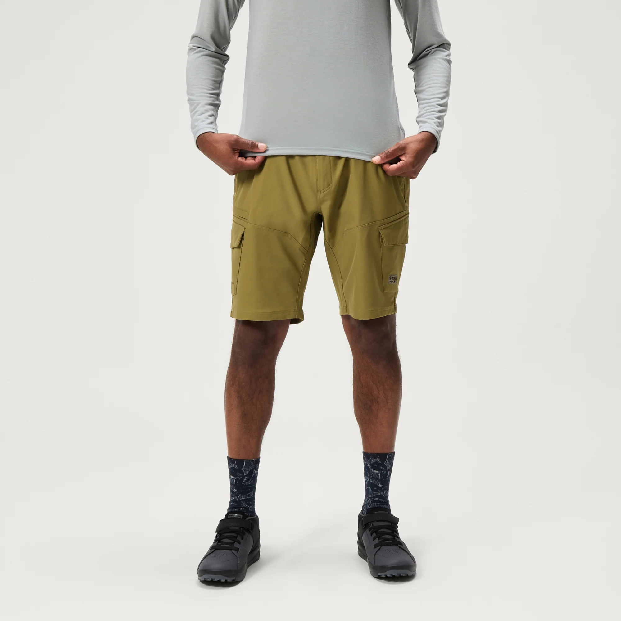 Short ENDURA LOOP CARGO Vert Olive - Image 5
