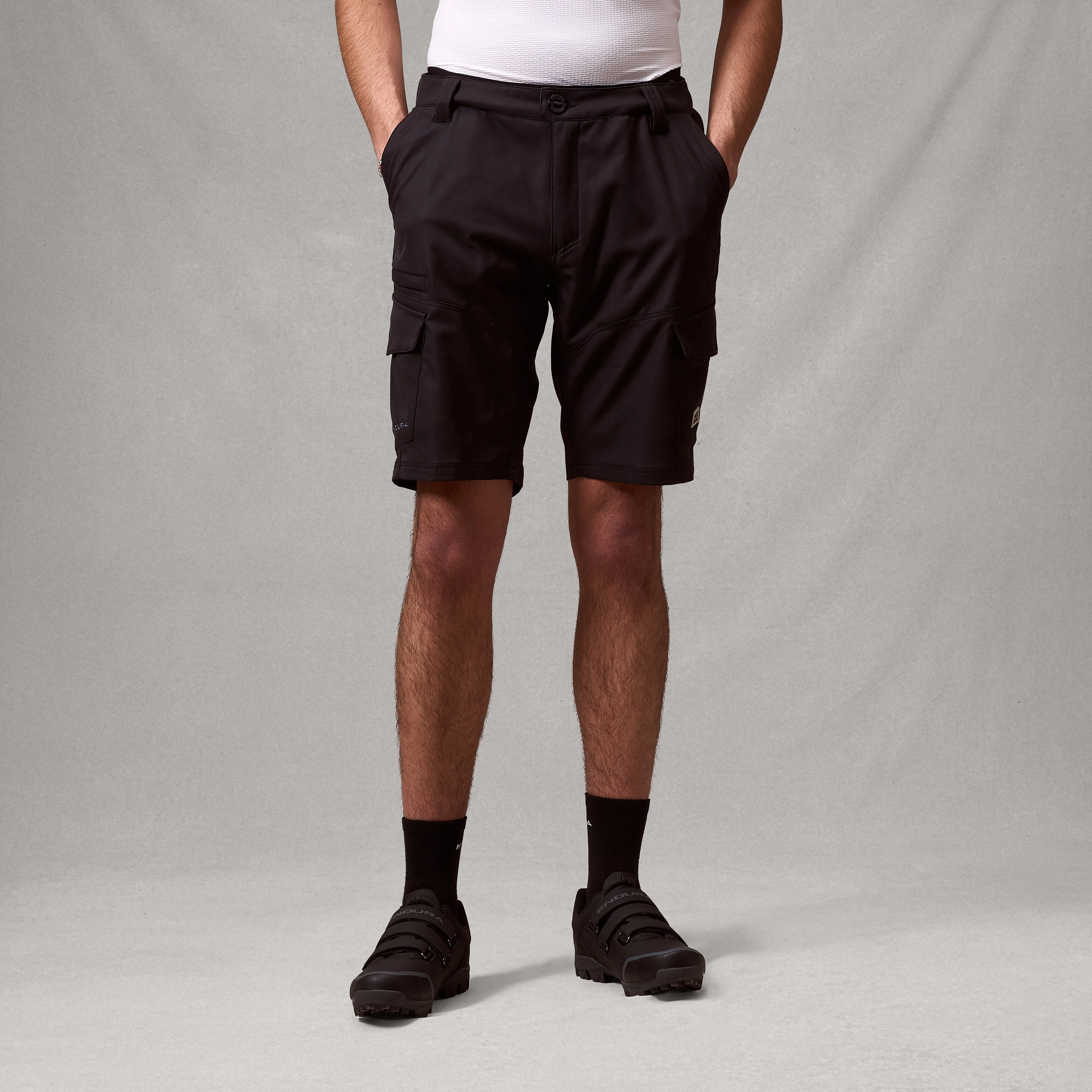 Short ENDURA LOOP CARGO Noir - Image 3