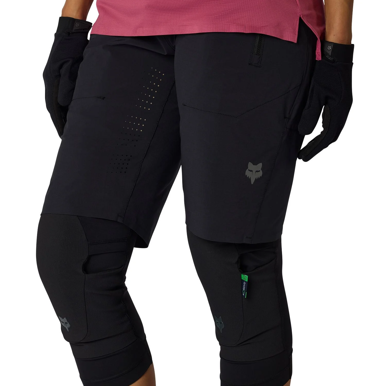 Short FOX FLEXAIR Femme Noir - Image 4
