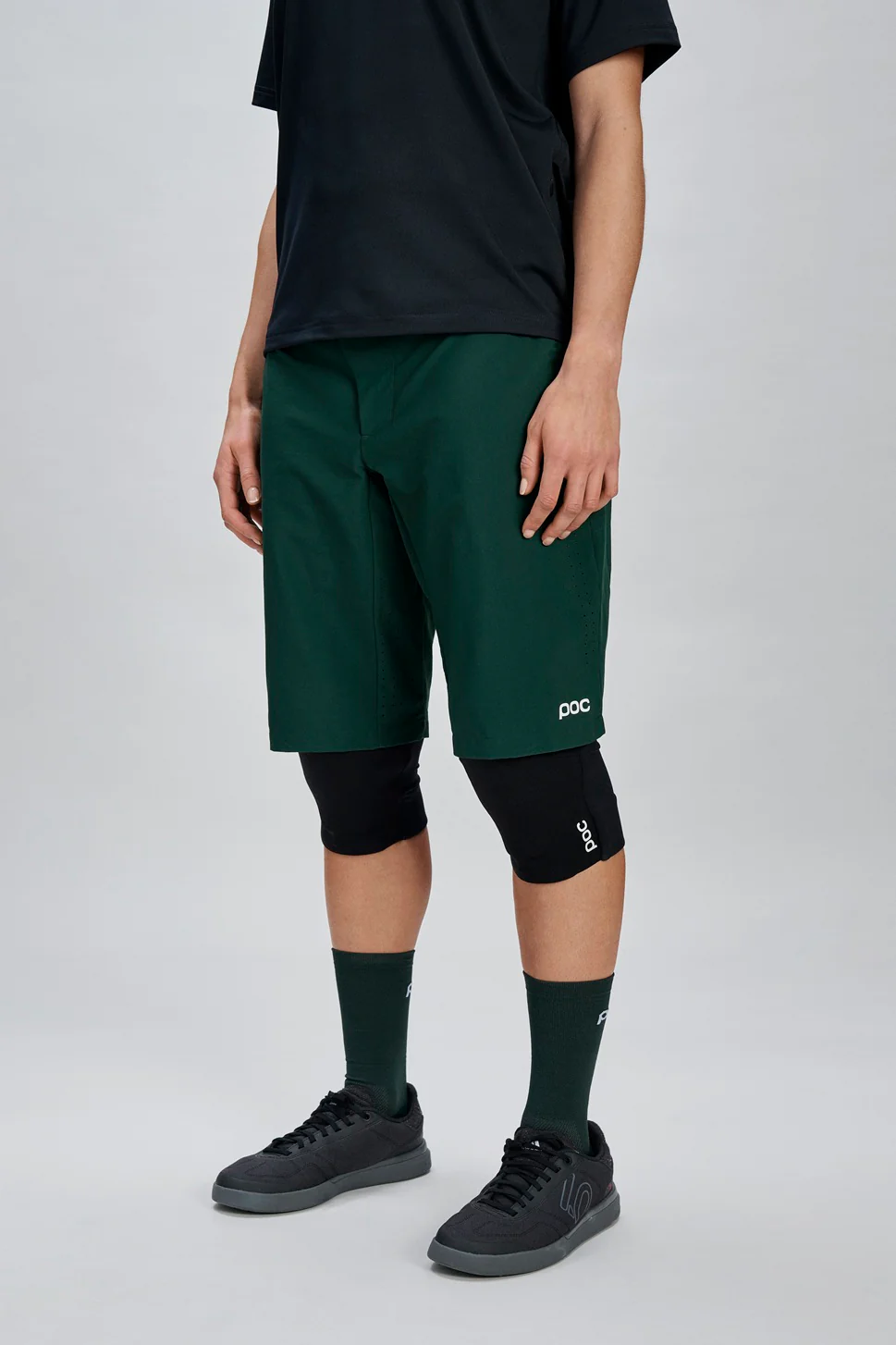 Short POC MOTION AIR Femme Kaki - Image 4
