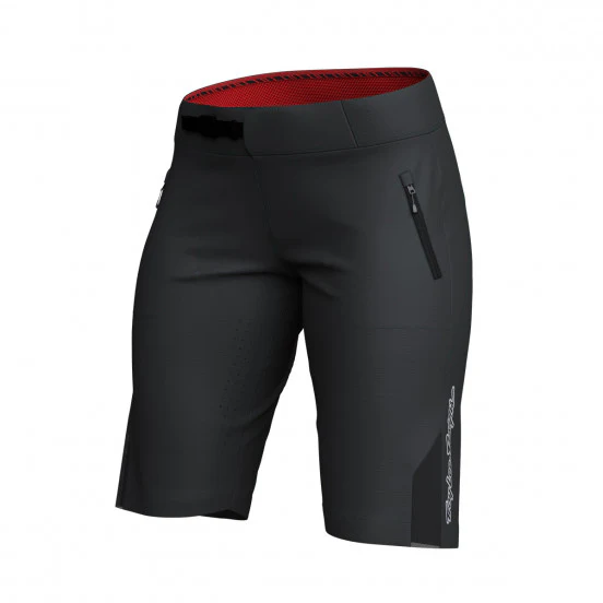 Short TROY LEE DESIGNS LILIUM PRO FLOW CAMO Femme Carbon