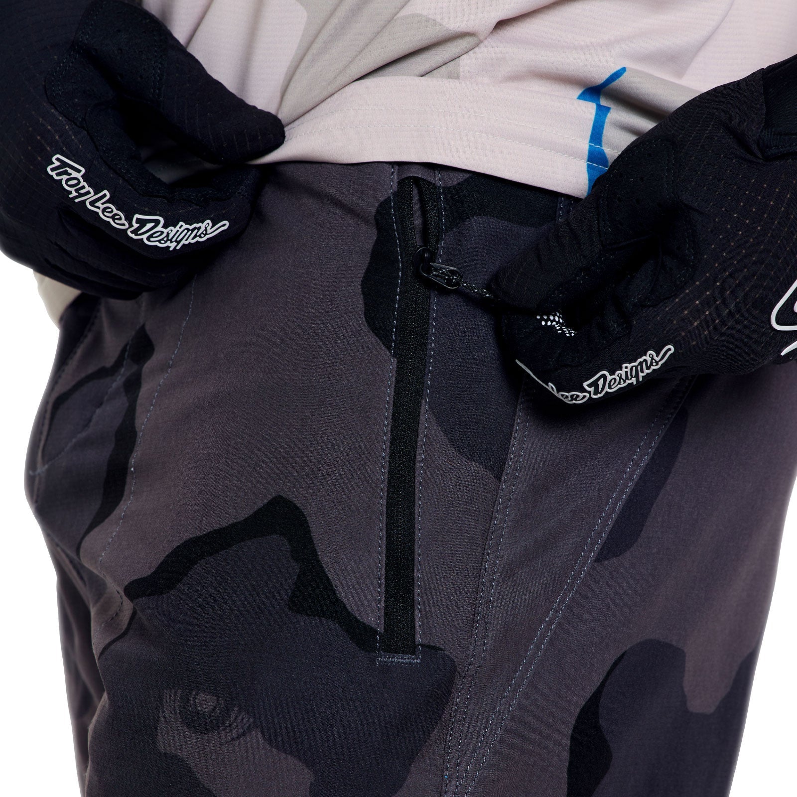 Short TROY LEE DESIGNS SKYLINE PRO  FLOW CAMO Carbon avec Liner BN3TH - Image 8