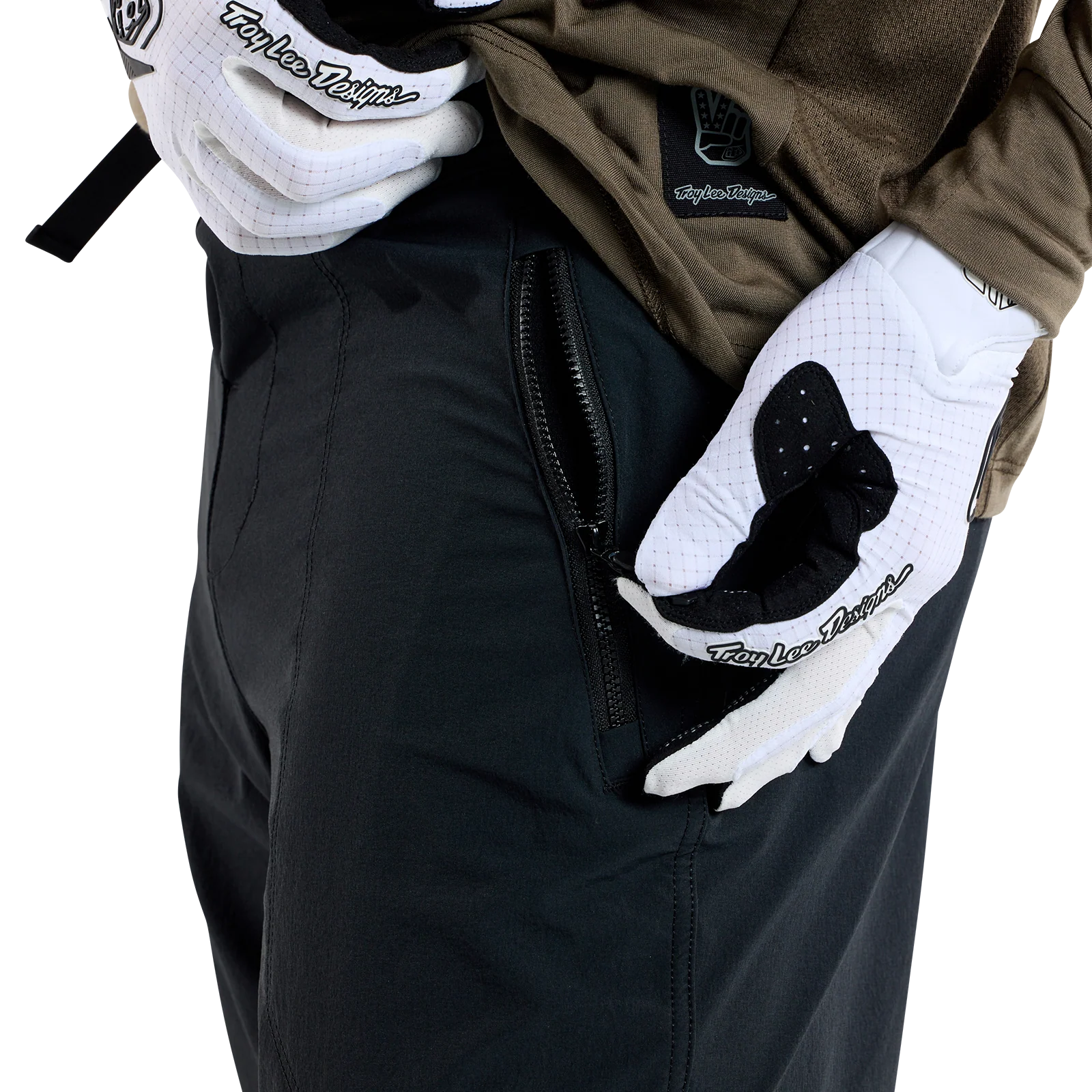 Short TROY LEE DESIGNS SKYLINE TRAIL avec Liner Mono Noir - Image 7