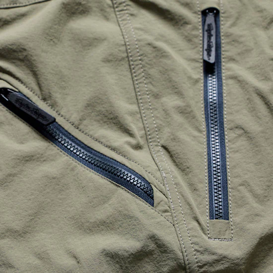 Short TROY LEE DESIGNS SKYLINE TRAIL avec Liner Mono Kaki - Image 11