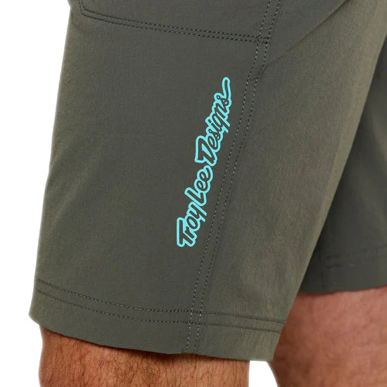Short TROY LEE DESIGNS SKYLINE TRAIL avec Liner Mono Kaki - Image 12