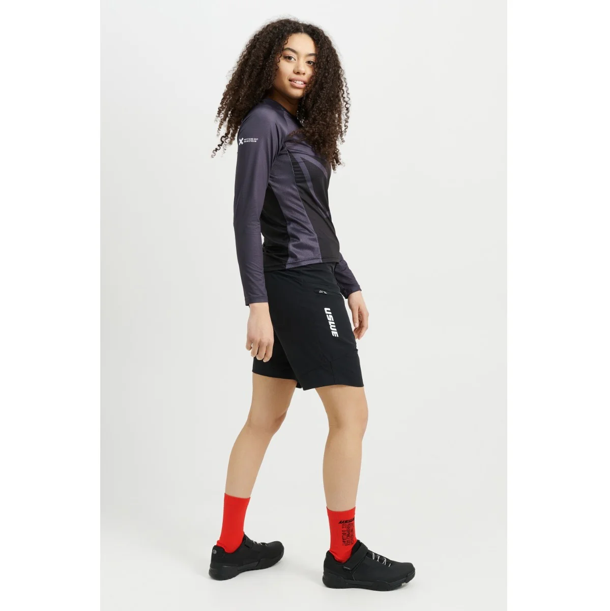 Short USWE SKRUBB Femme Noir - Image 8