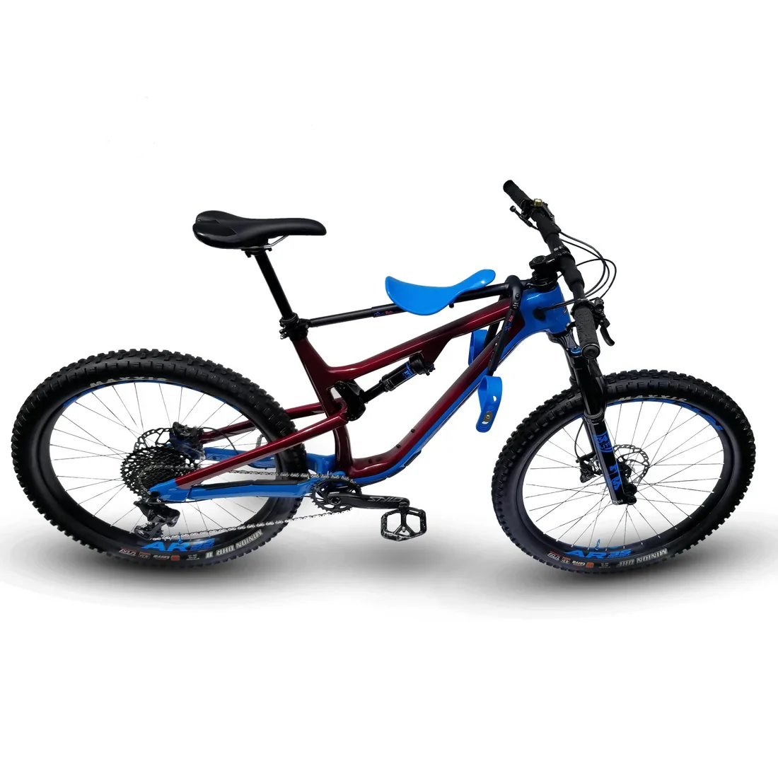 Siège Porte-Bébé MAC RIDE pour Pivot 1"1/8 Complet Bleu - Image 2