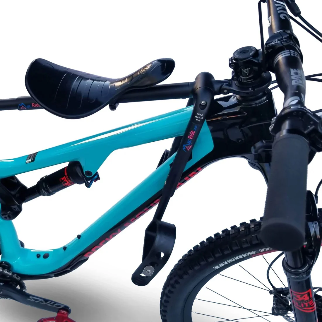 Siège Porte-Bébé MAC RIDE pour Pivot 1"1/8 Complet Noir - Image 3