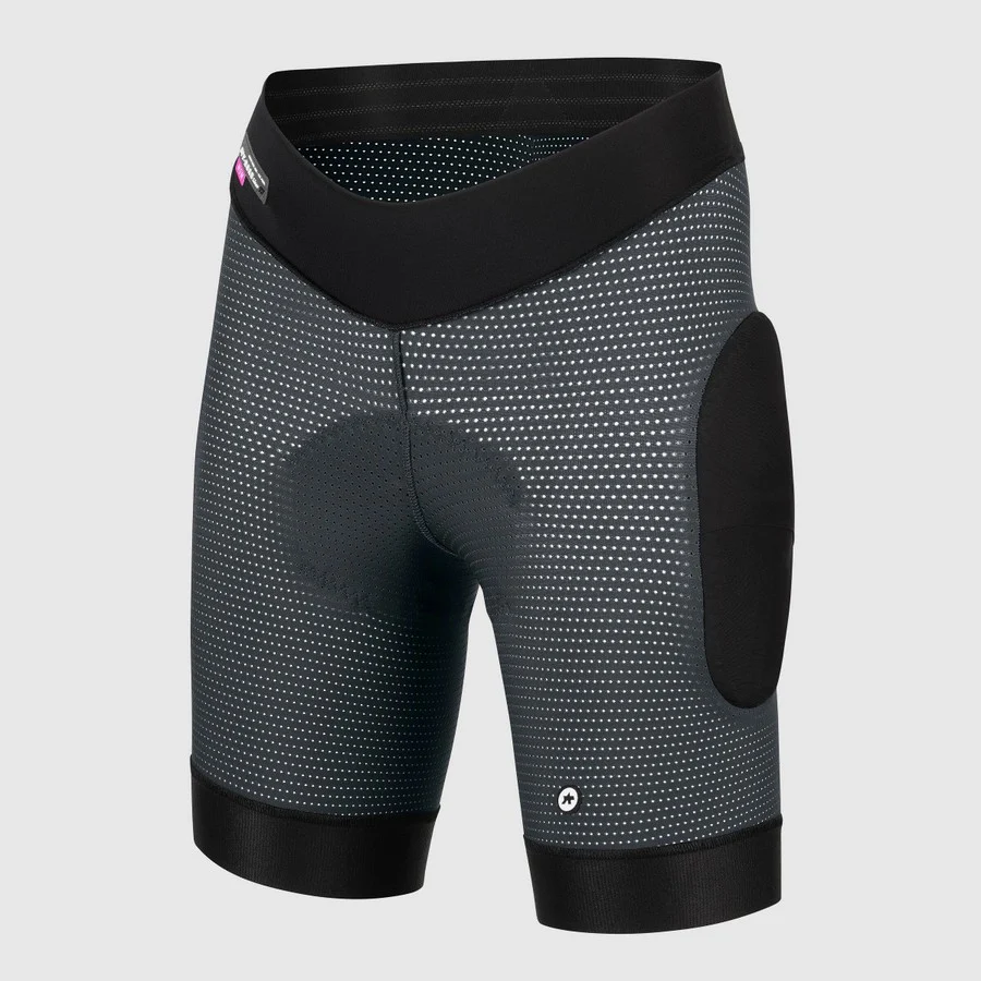 Sous-Short ASSOS TRAIL TACTICA HP T3 Femme Gris - Image 3