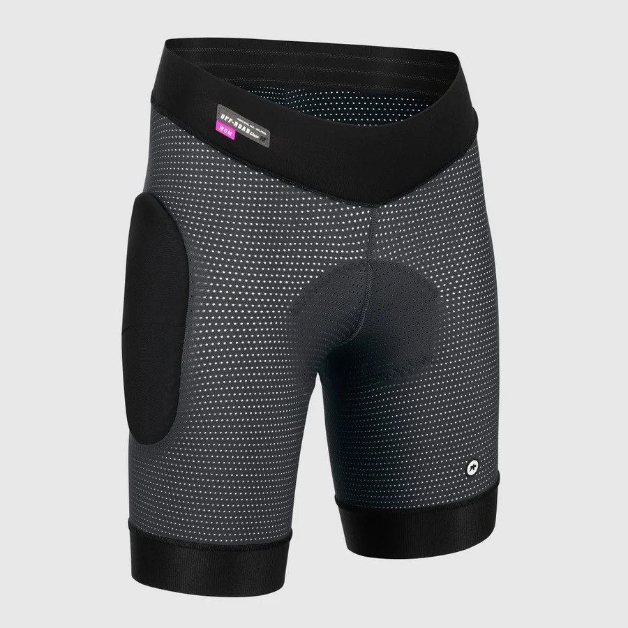 Sous-Short ASSOS TRAIL TACTICA HP T3 Femme Gris - Image 4