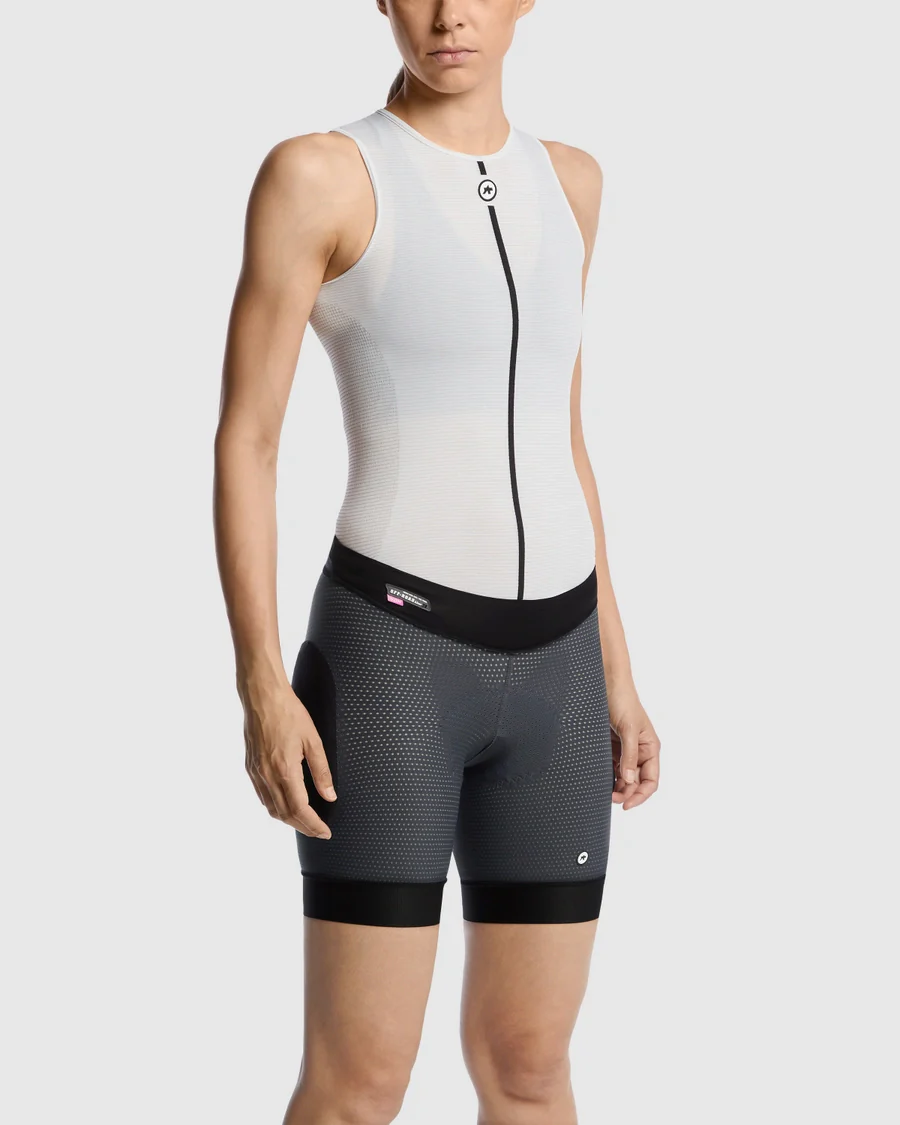 Sous-Short ASSOS TRAIL TACTICA HP T3 Femme Gris - Image 6